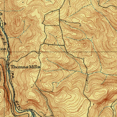 United States Geological Survey Patton, PA (1904, 62500-Scale) digital map