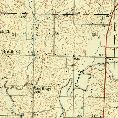 United States Geological Survey Pattonsburg, MO (1948, 62500-Scale) digital map