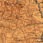 United States Geological Survey Patuxent, MD-DC (1899, 125000-Scale) digital map