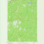 United States Geological Survey Patzau, WI (1955, 62500-Scale) digital map