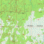 United States Geological Survey Patzau, WI (1955, 62500-Scale) digital map