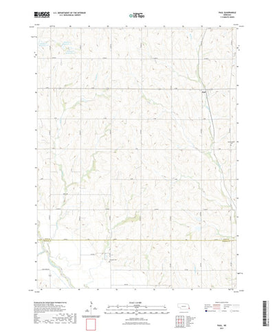 United States Geological Survey Paul, NE (2021, 24000-Scale) digital map