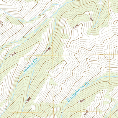 United States Geological Survey Paul Reservoir, ID (2020, 24000-Scale) digital map