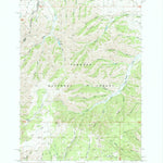 United States Geological Survey Paul Reservoir, ID-MT (1987, 24000-Scale) digital map