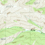 United States Geological Survey Paul Reservoir, ID-MT (1987, 24000-Scale) digital map