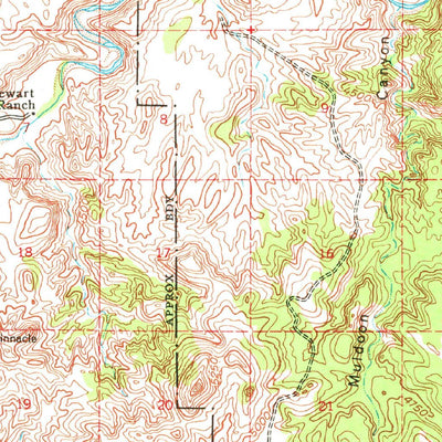 United States Geological Survey Paulden, AZ (1947, 62500-Scale) digital map
