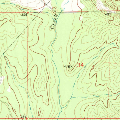 United States Geological Survey Paulding, MS (1970, 24000-Scale) digital map