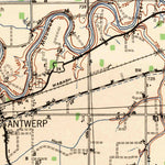 United States Geological Survey Paulding, OH (1944, 62500-Scale) digital map
