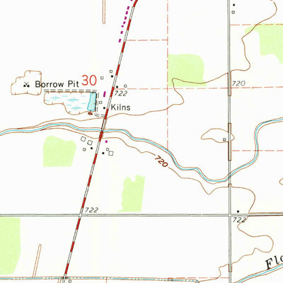 United States Geological Survey Paulding, OH (1960, 24000-Scale) digital map