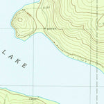 United States Geological Survey Paulette Brook, ME (1986, 24000-Scale) digital map