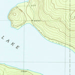 United States Geological Survey Paulette Brook, ME (1986, 24000-Scale) digital map
