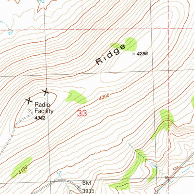 United States Geological Survey Paulina, OR (1981, 24000-Scale) digital map
