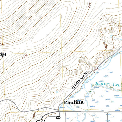 United States Geological Survey Paulina, OR (2020, 24000-Scale) digital map