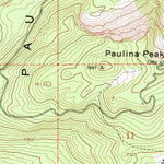 United States Geological Survey Paulina Peak, OR (1963, 24000-Scale) digital map
