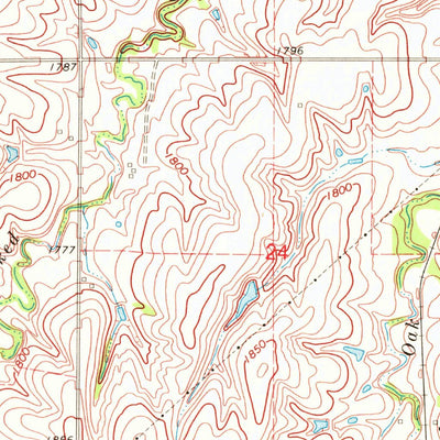 United States Geological Survey Pauline, NE (1969, 24000-Scale) digital map