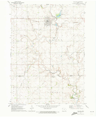 United States Geological Survey Paullina, IA (1971, 24000-Scale) digital map