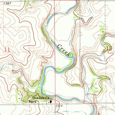United States Geological Survey Paullina, IA (1971, 24000-Scale) digital map