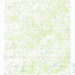 United States Geological Survey Pauls Valley NE, OK (1965, 24000-Scale) digital map