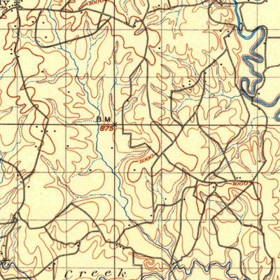 United States Geological Survey Pauls Valley, OK (1898, 125000-Scale) digital map