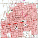 United States Geological Survey Pauls Valley, OK (1965, 24000-Scale) digital map