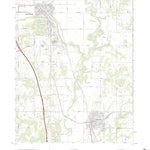 United States Geological Survey Pauls Valley, OK (2022, 24000-Scale) digital map