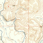 United States Geological Survey Paulsell, CA (1953, 24000-Scale) digital map