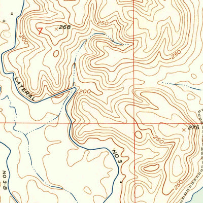United States Geological Survey Paulsell, CA (1953, 24000-Scale) digital map