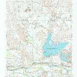 United States Geological Survey Paulsell, CA (1968, 24000-Scale) digital map