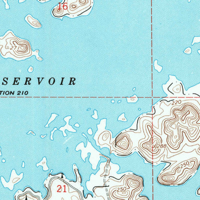 United States Geological Survey Paulsell, CA (1968, 24000-Scale) digital map