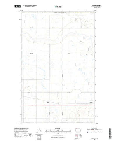 United States Geological Survey Paulson, ND (2020, 24000-Scale) digital map