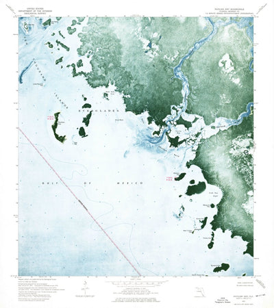 United States Geological Survey Pavilion Key, FL (1973, 24000-Scale) digital map