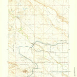 United States Geological Survey Pavillion Butte, WY (1958, 24000-Scale) digital map