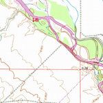 United States Geological Survey Pavillion SE, WY (1959, 24000-Scale) digital map