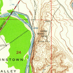 United States Geological Survey Pavillion, WY (1958, 24000-Scale) digital map