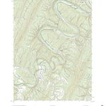 United States Geological Survey Paw Paw, WV (2023, 24000-Scale) digital map