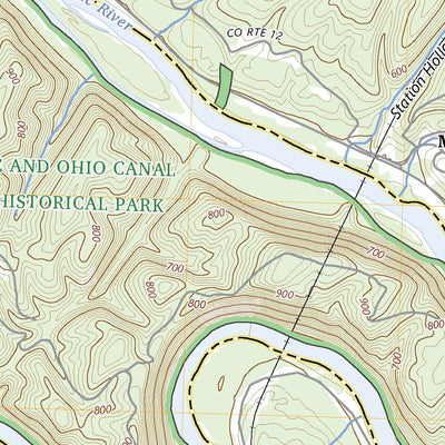 United States Geological Survey Paw Paw, WV (2023, 24000-Scale) digital map