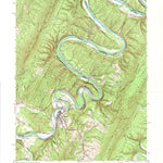 United States Geological Survey Paw Paw, WV-MD (1950, 24000-Scale) digital map