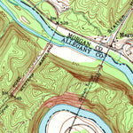 United States Geological Survey Paw Paw, WV-MD (1950, 24000-Scale) digital map