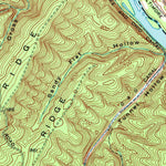 United States Geological Survey Paw Paw, WV-MD (1950, 24000-Scale) digital map
