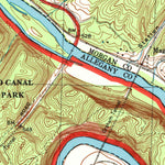 United States Geological Survey Paw Paw, WV-MD (1996, 24000-Scale) digital map