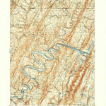 United States Geological Survey Paw Paw, WV-MD-PA (1898, 62500-Scale) digital map