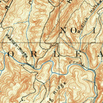 United States Geological Survey Paw Paw, WV-MD-PA (1898, 62500-Scale) digital map