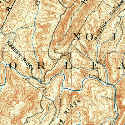 United States Geological Survey Paw Paw, WV-MD-PA (1898, 62500-Scale) digital map