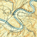 United States Geological Survey Paw Paw, WV-MD-PA (1910, 62500-Scale) digital map