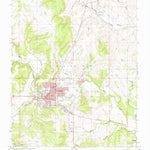 United States Geological Survey Pawhuska, OK (1960, 24000-Scale) digital map