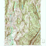 United States Geological Survey Pawling, NY-CT (1958, 24000-Scale) digital map