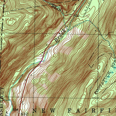United States Geological Survey Pawling, NY-CT (1998, 24000-Scale) digital map