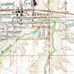United States Geological Survey Pawnee, IL (1964, 24000-Scale) digital map