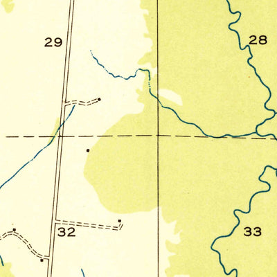 United States Geological Survey Pawnee, LA (1935, 31680-Scale) digital map