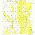 United States Geological Survey Pawnee, LA (1954, 31680-Scale) digital map